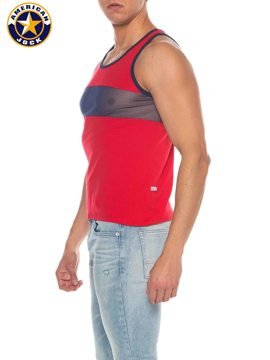 A J Phys Ed Track Tank Top