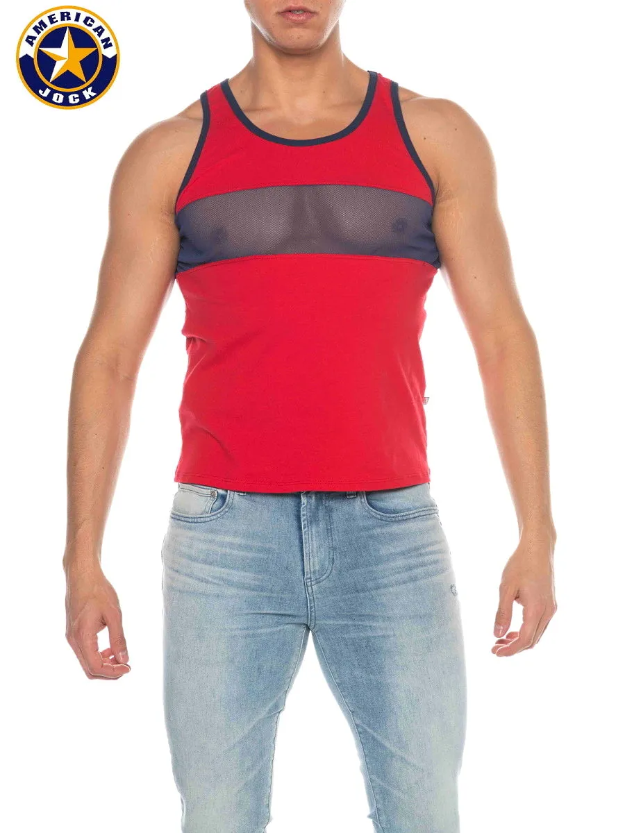 A J Phys Ed Track Tank Top