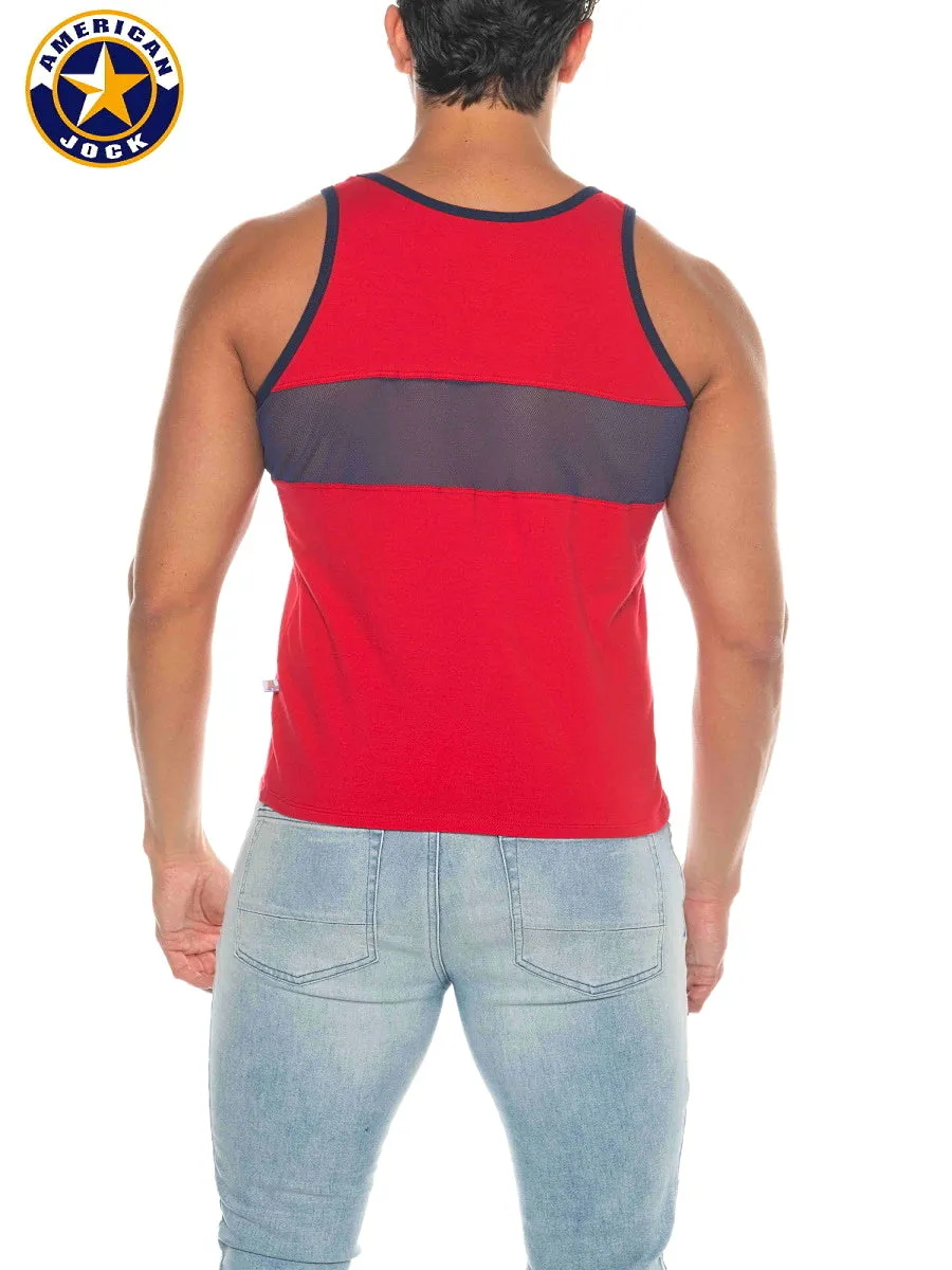 A J Phys Ed Track Tank Top