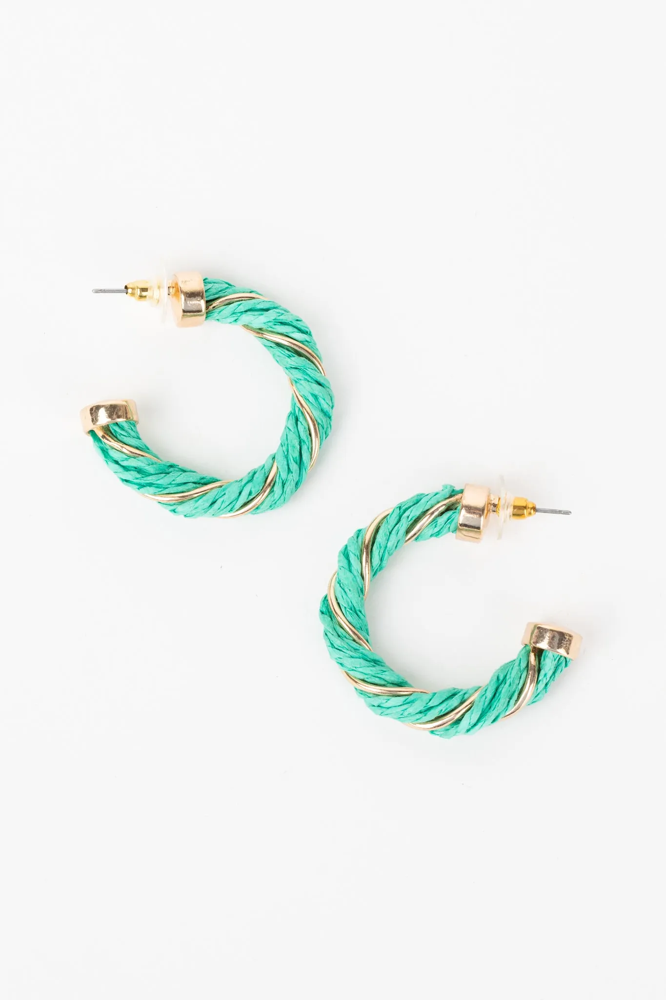 Abby Earrings- Green