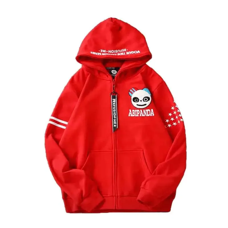 Abipanda Hooded Ziper Jacket