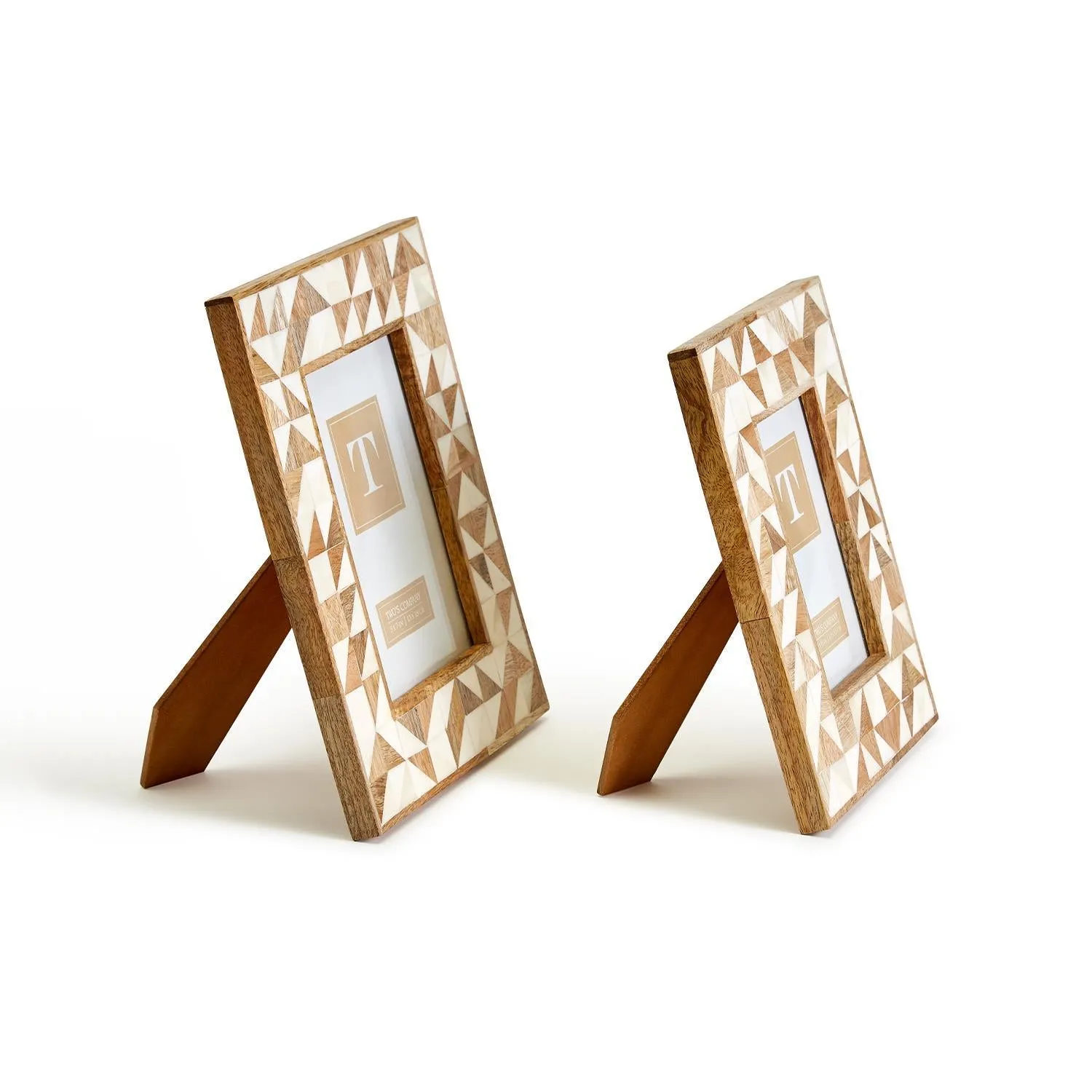 Abstract Nature Bone Inlay Photo Frame