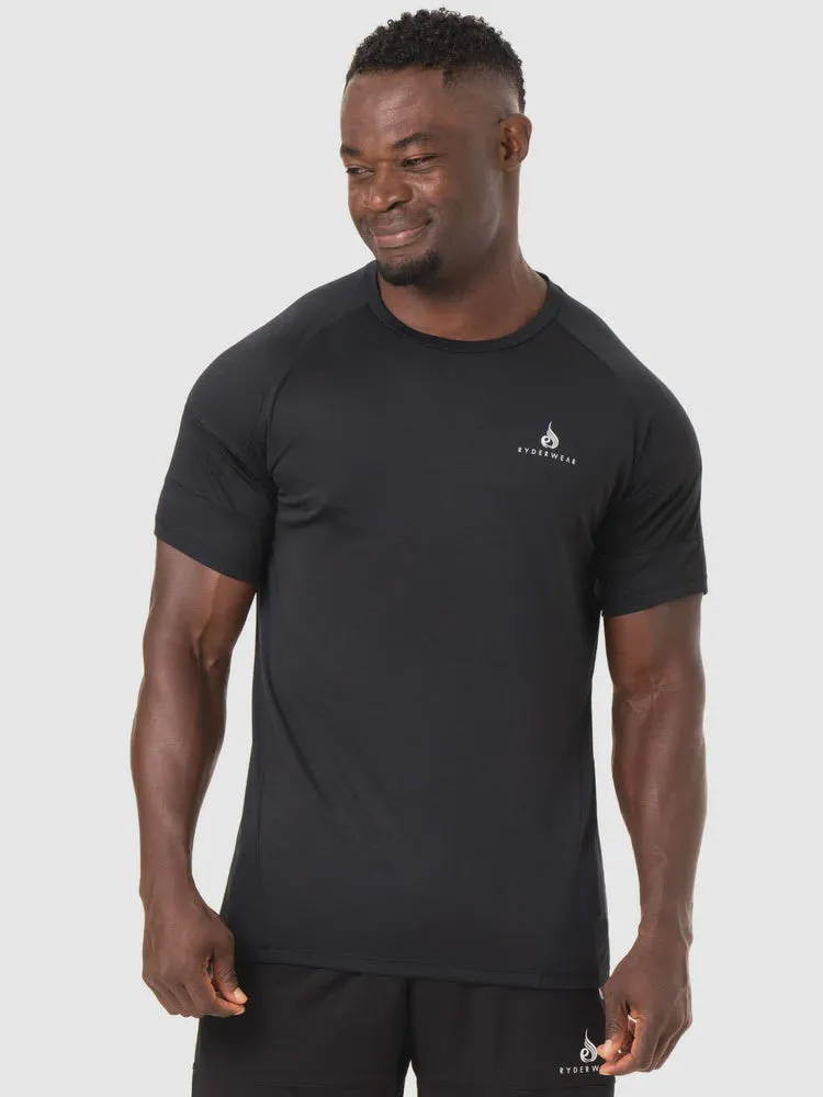 ACTION MESH T-SHIRT BLACK