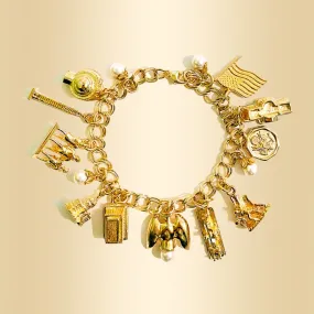 American Charm Bracelet