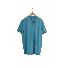 American Eagle Light Blue Men's Polo Shirt | Brand New |