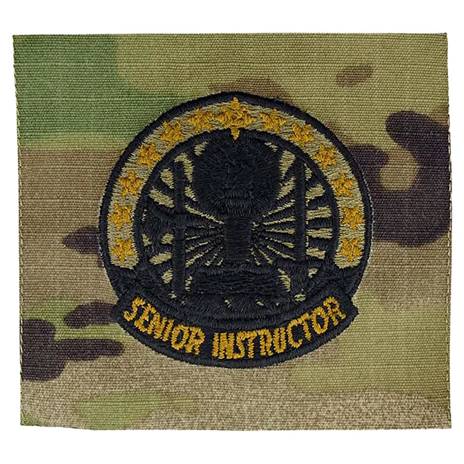 Army Qualification Badge on OCP - Sew-On