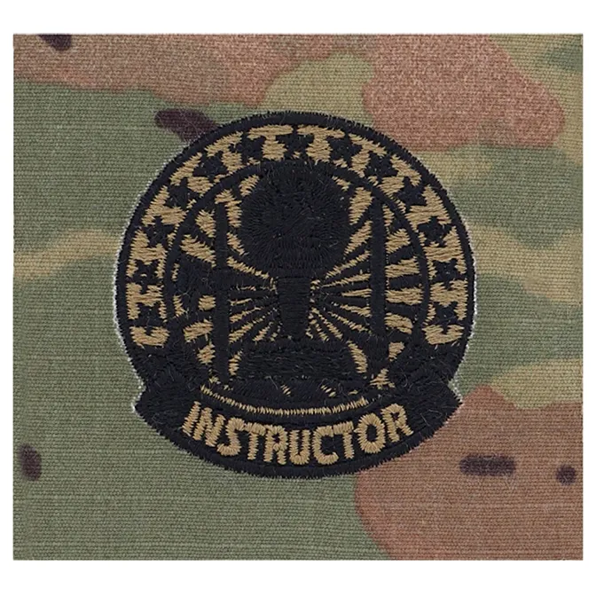 Army Qualification Badge on OCP - Sew-On