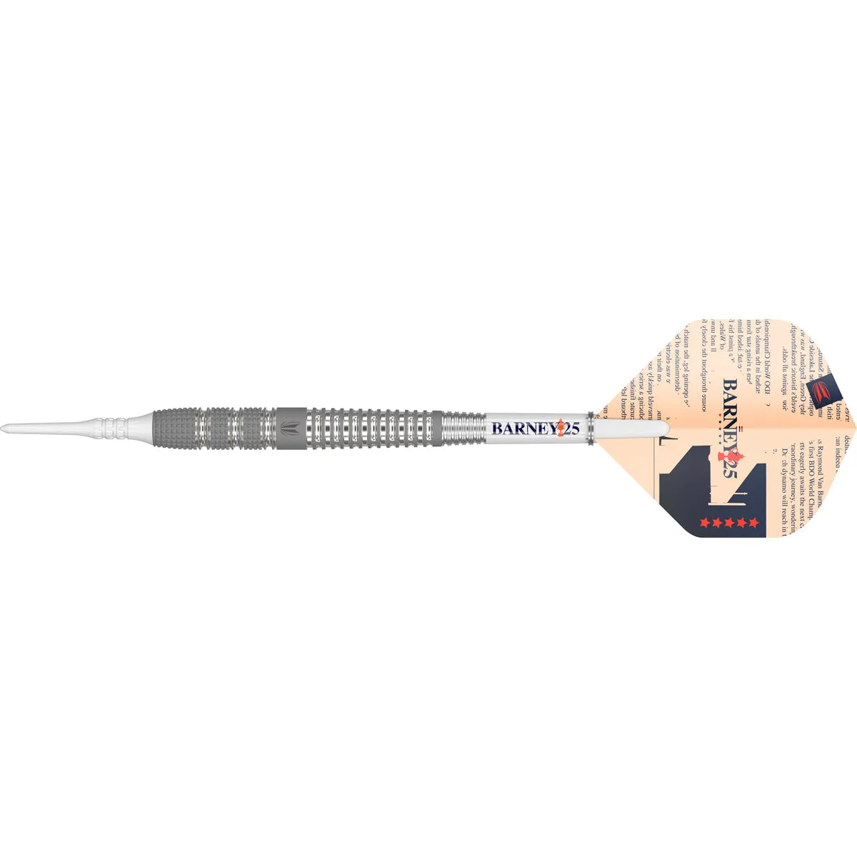 Barney 25 95% Tungsten Soft Tip Darts by Target