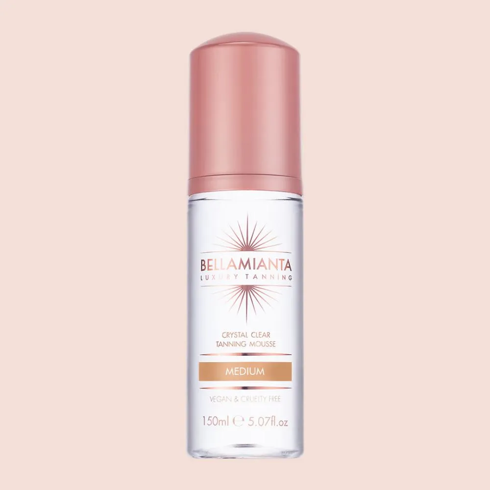 Bellamianta Crystal Clear Tanning Mousse Medium 150ml