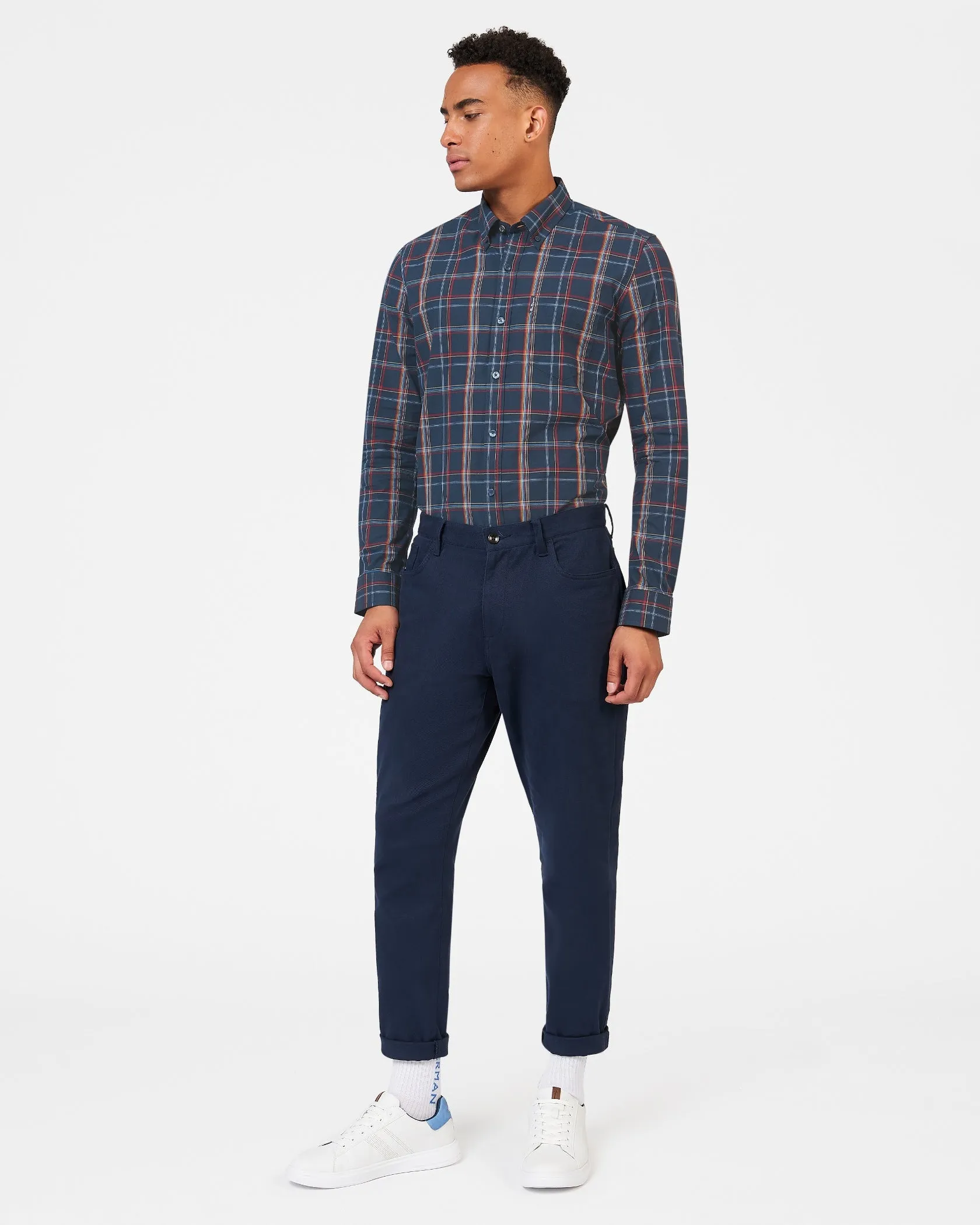 Ben Sherman Mens Linear Check Shirt