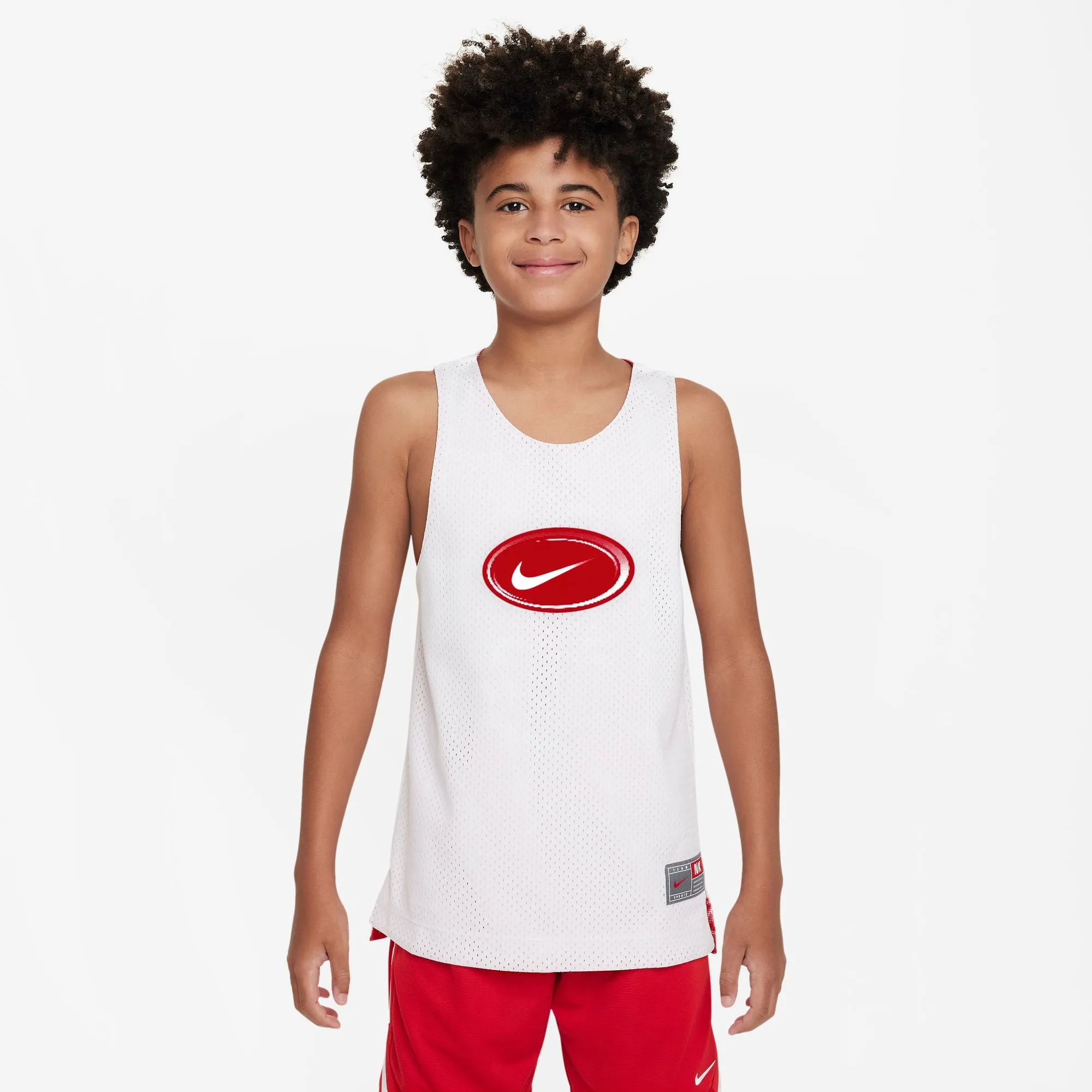 Boy's Nike Youth Reversible Culture Of Basketball Tank Top