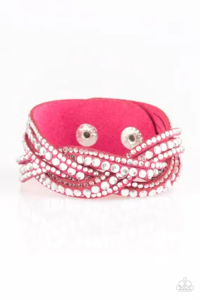 Bring on the Bling Pink Bracelet - Paparazzi Accessories