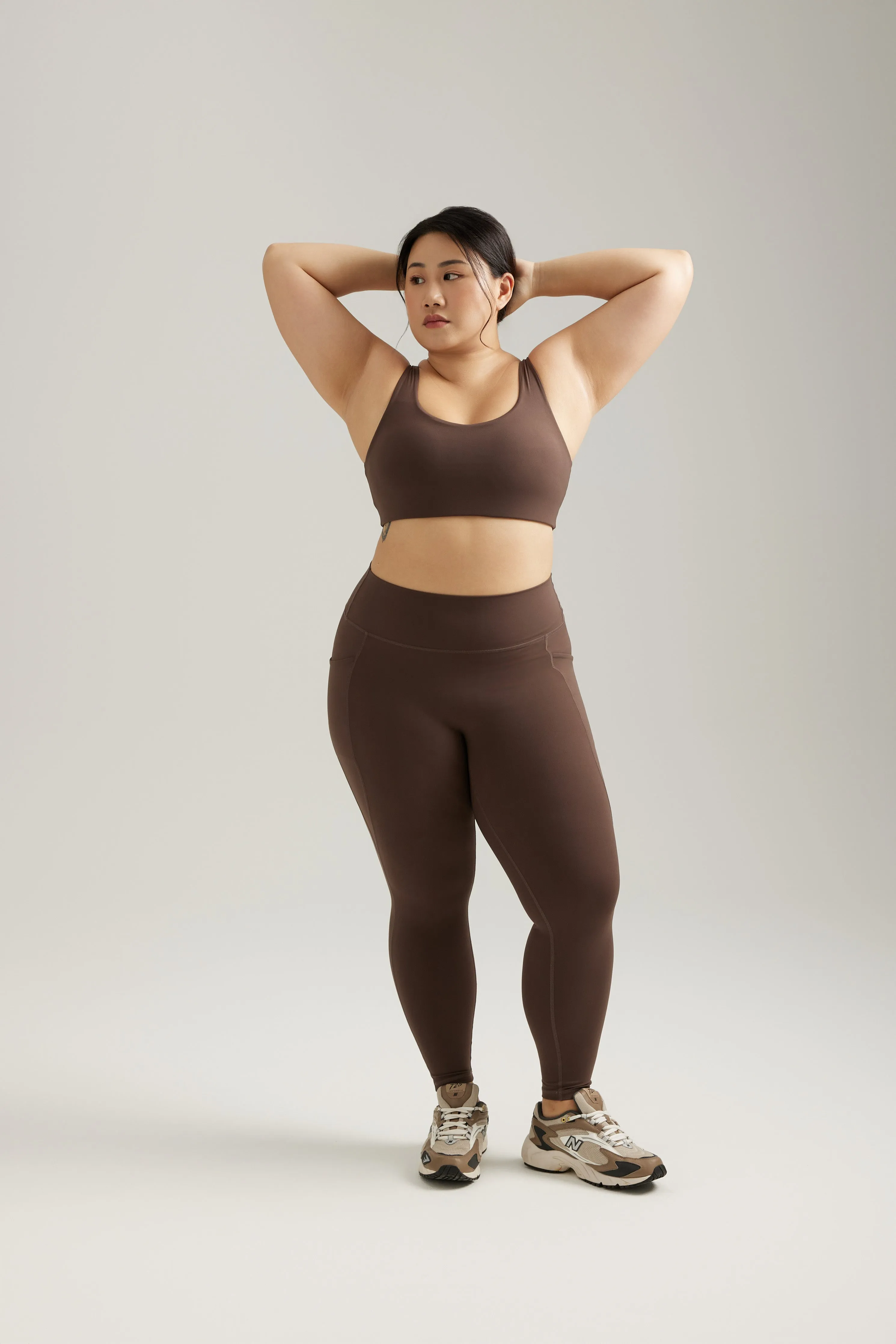 Circle Back Bra 2.0 in Espresso