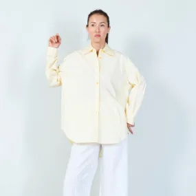 Classic button-down shirt with wide collar wholesale