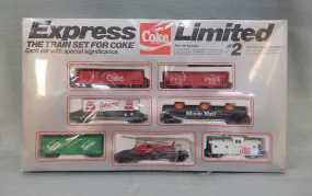 Coca-Cola Express Limited #2 Train Set - Factory Sealed!