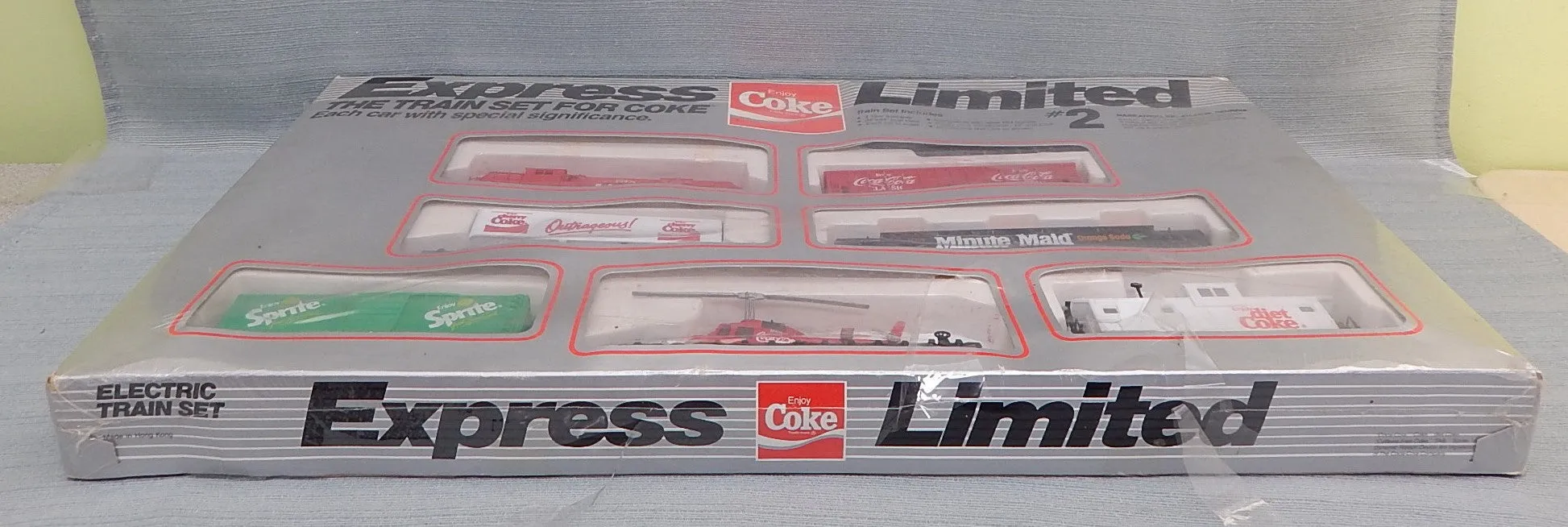 Coca-Cola Express Limited #2 Train Set - Factory Sealed!