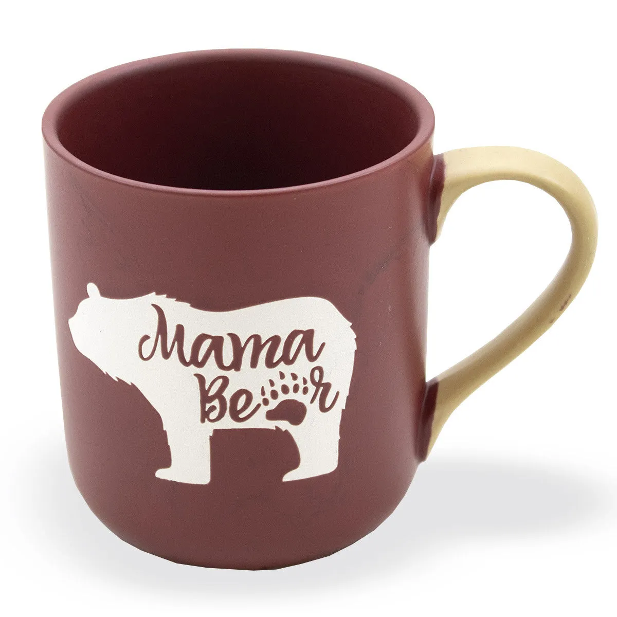 Coffee Mug marble look Mama Bear