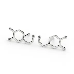 dopamine studs | silver