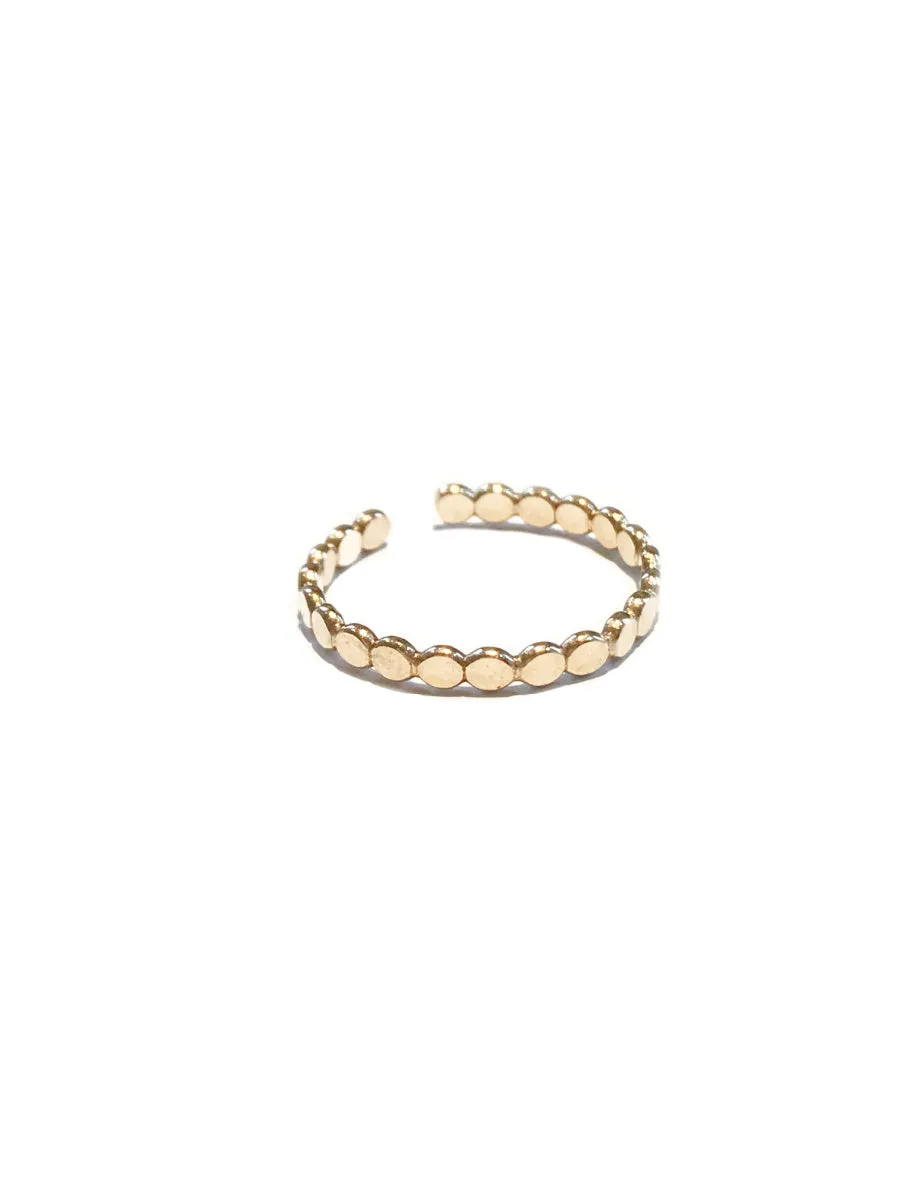 Dot Band Toe Ring