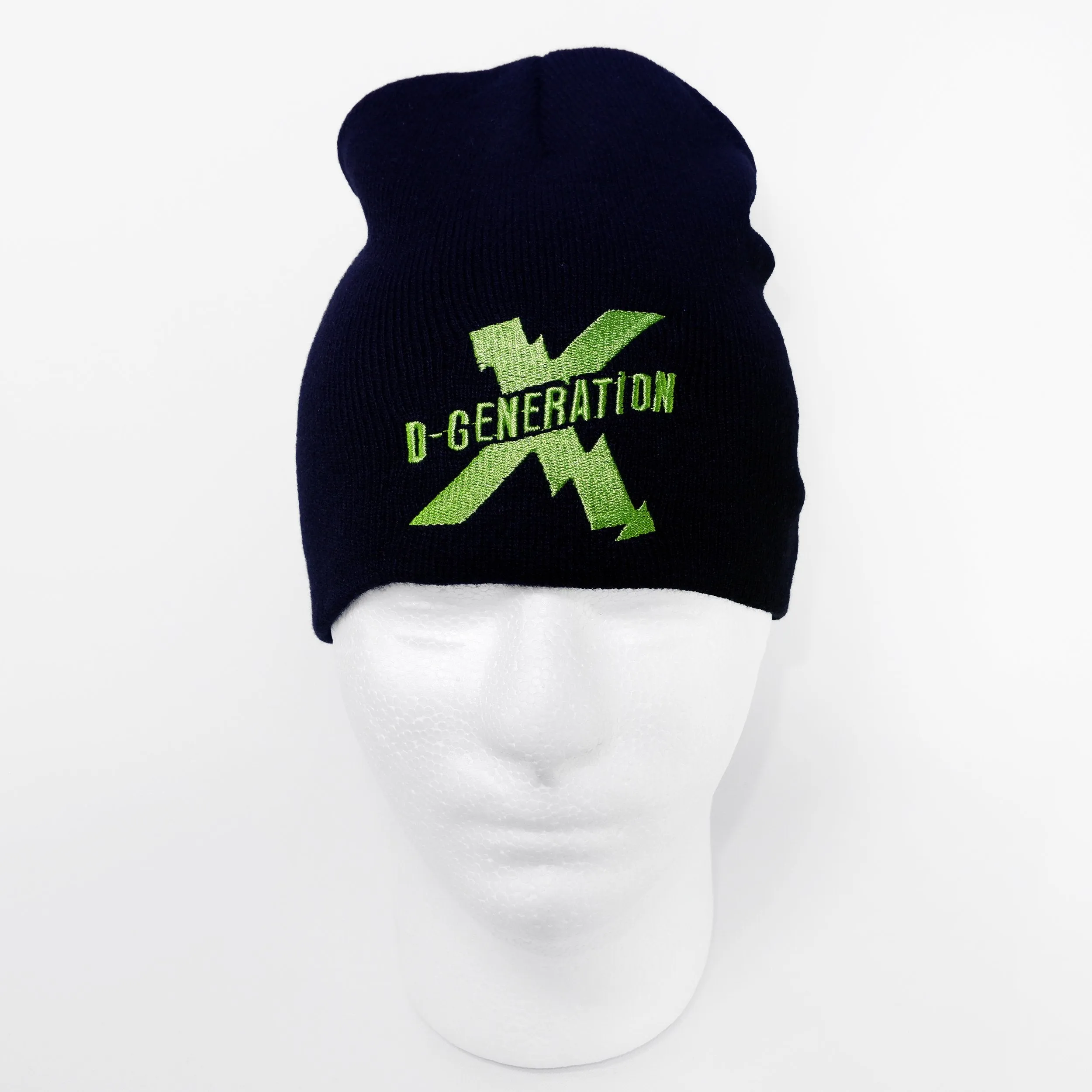 DX Shock Embroidered Logo D-Generation Beanie Cap Hat WWE