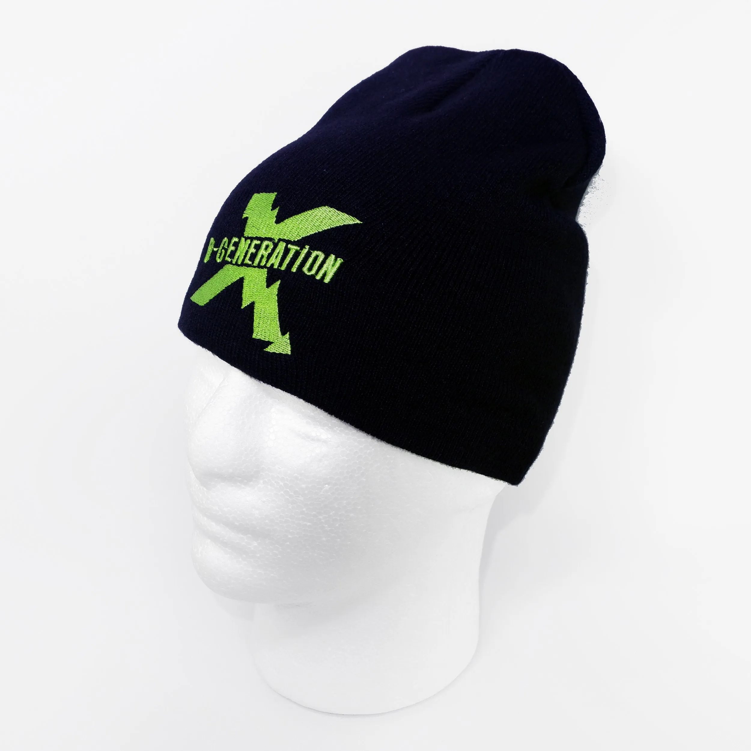 DX Shock Embroidered Logo D-Generation Beanie Cap Hat WWE