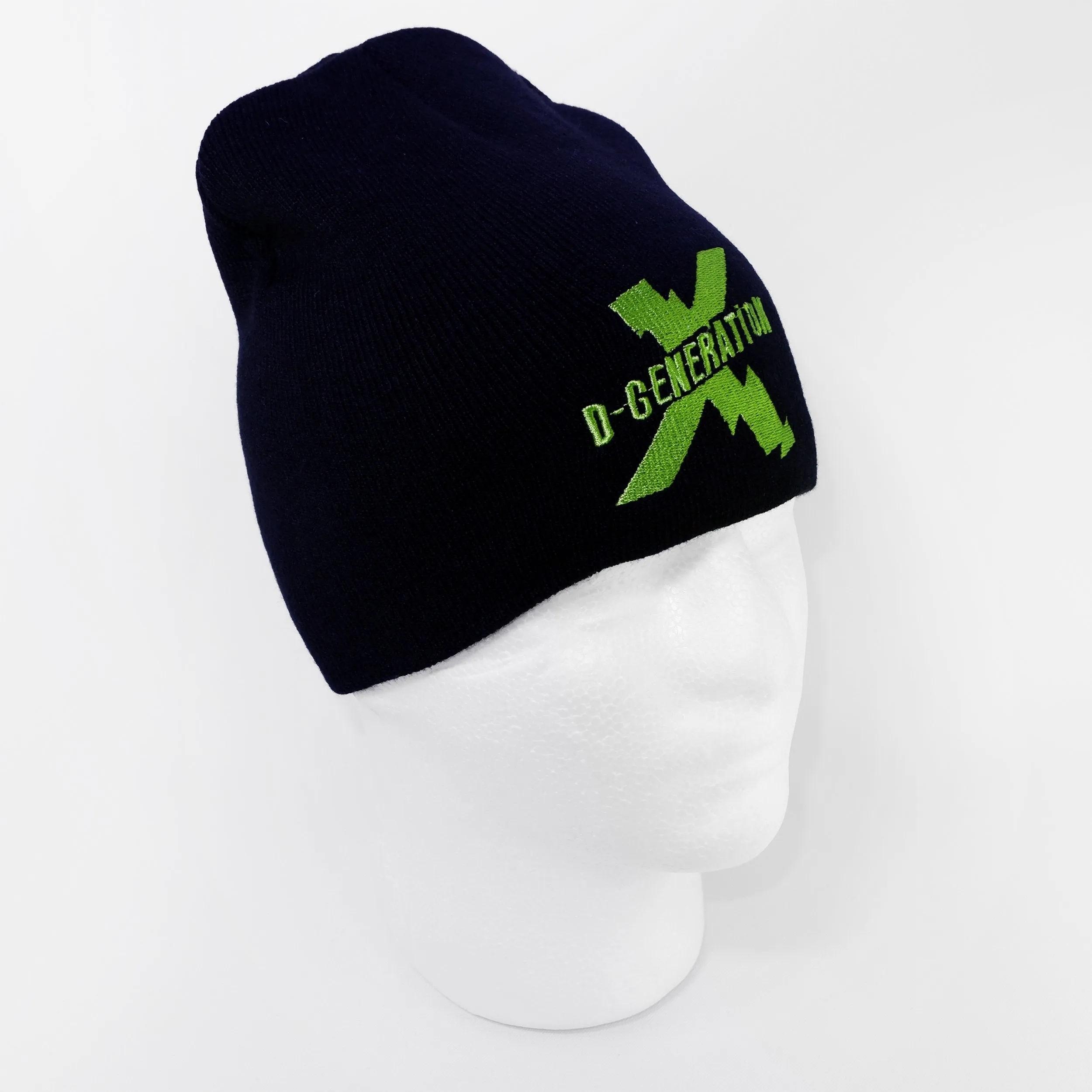 DX Shock Embroidered Logo D-Generation Beanie Cap Hat WWE