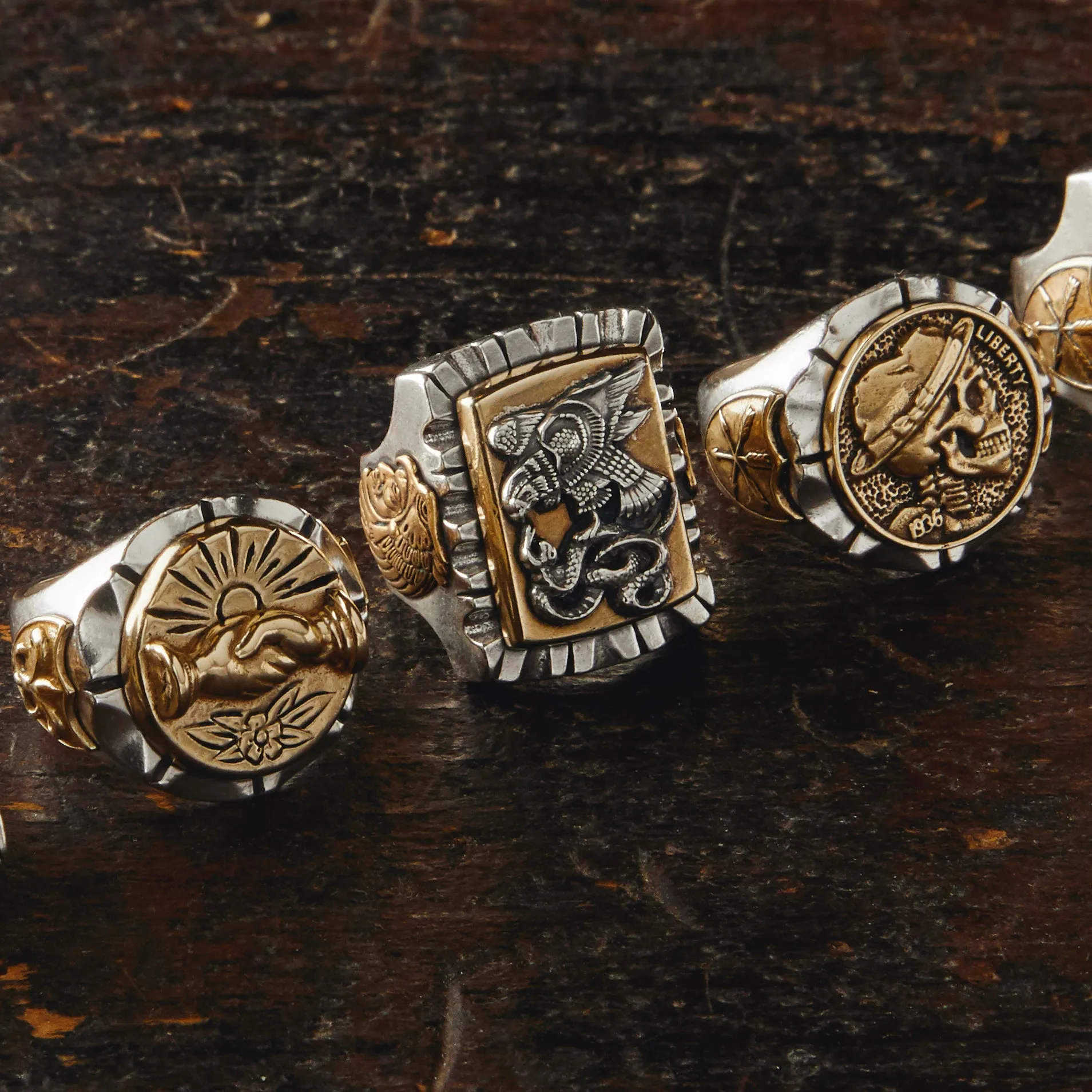 Eagle & Snake Souvenir Ring