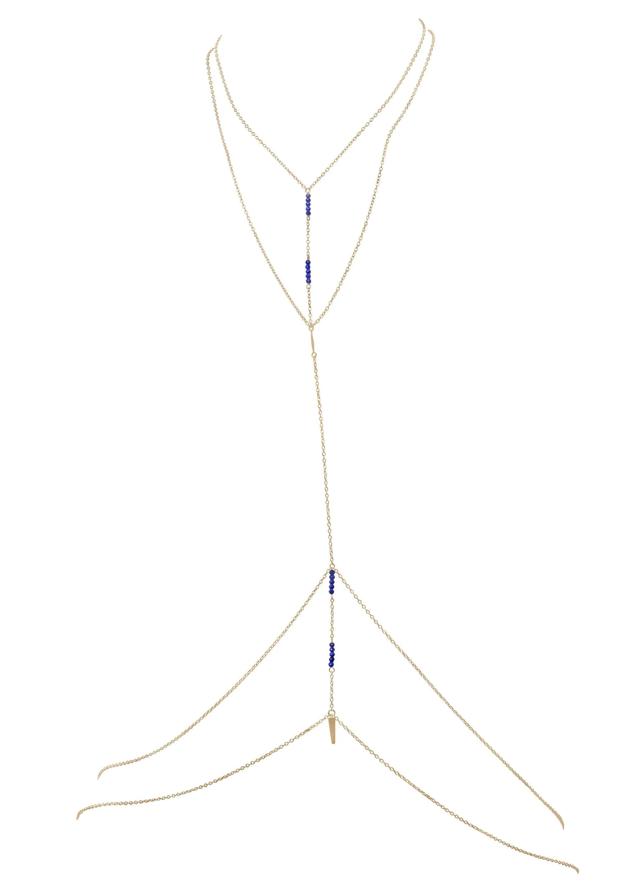 Eagle Gemstone Body Chain