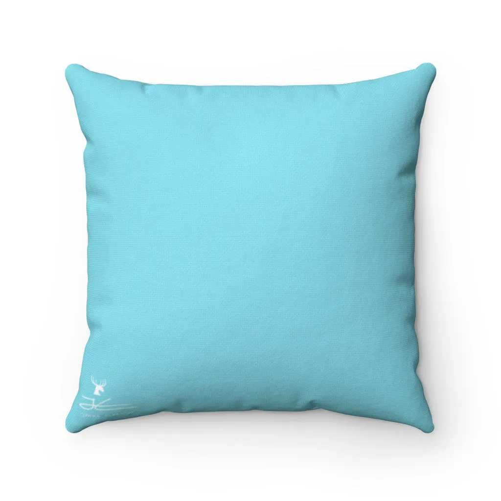 Eagle Ray Square Pillow