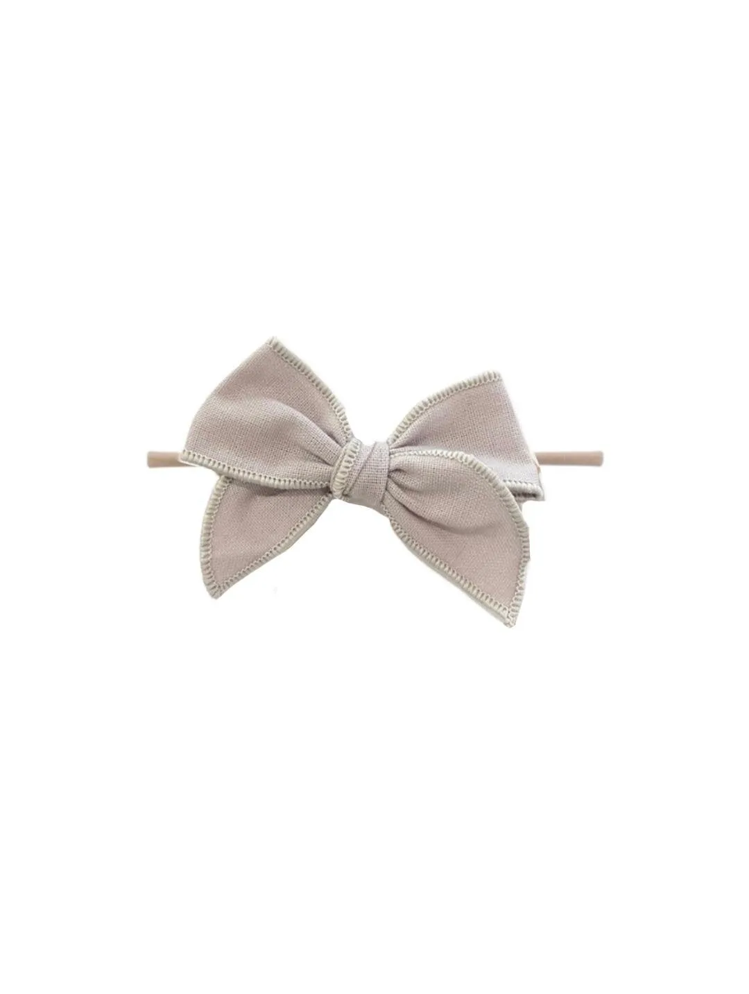 Edged Bow | Greige