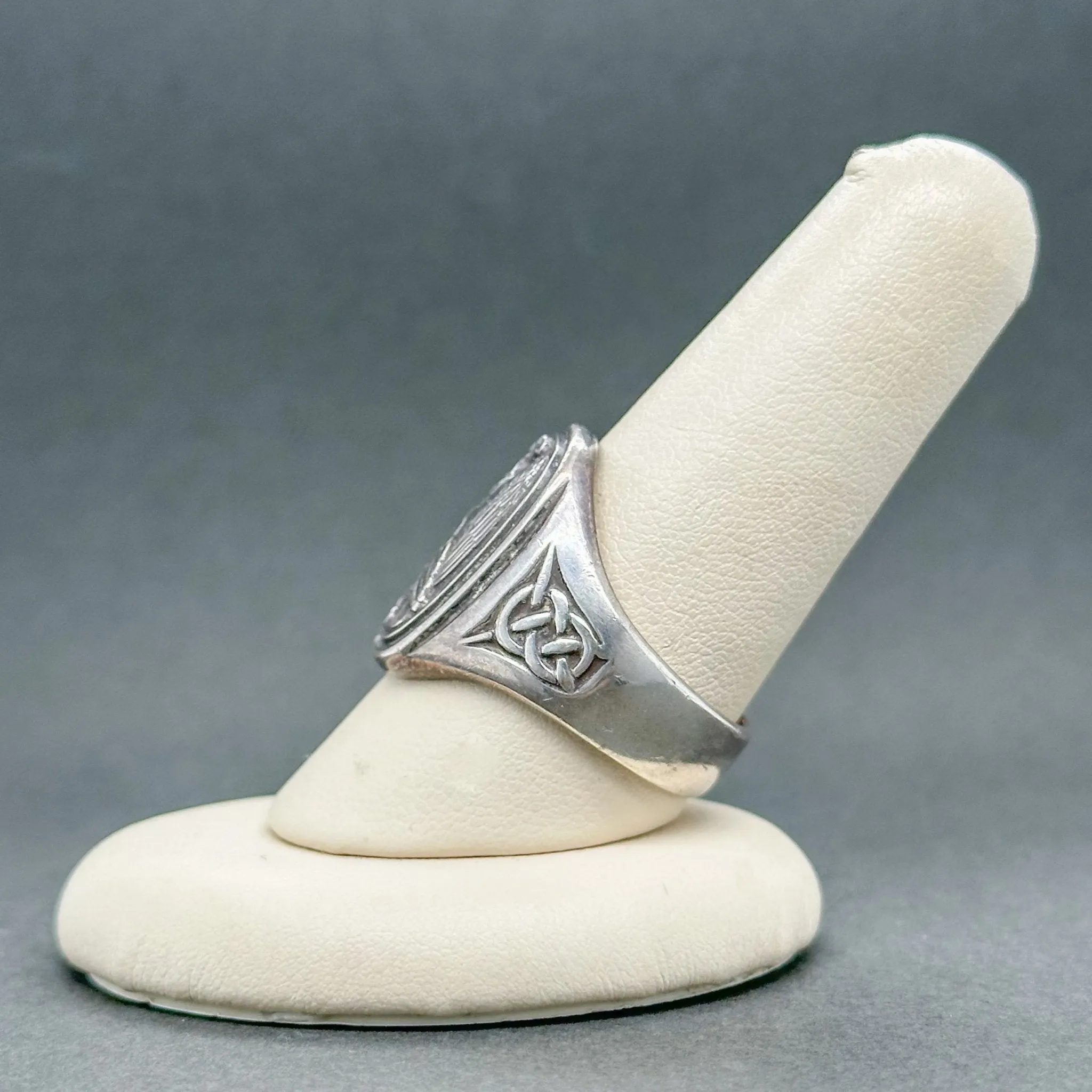 Estate Georg Jensen SS 1982 Eagle Franklin Mint Ring