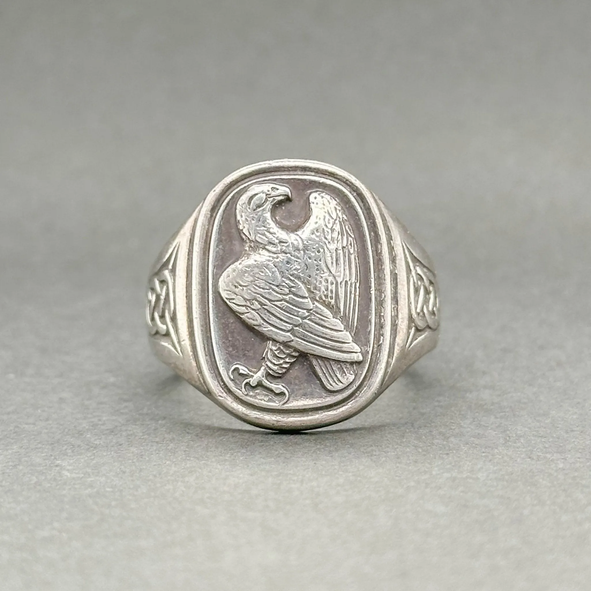 Estate Georg Jensen SS 1982 Eagle Franklin Mint Ring