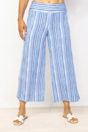 Express Travel Stripe Crop Pant