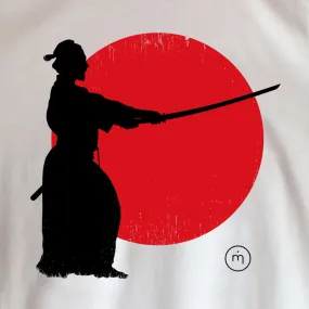 Fairtrade Unisex Samurai Sunset Organic Cotton T-shirt