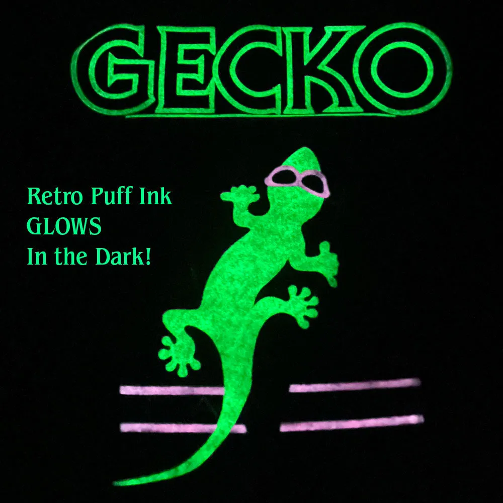 Gecko Muscle Beach V2 1988 Black Tee