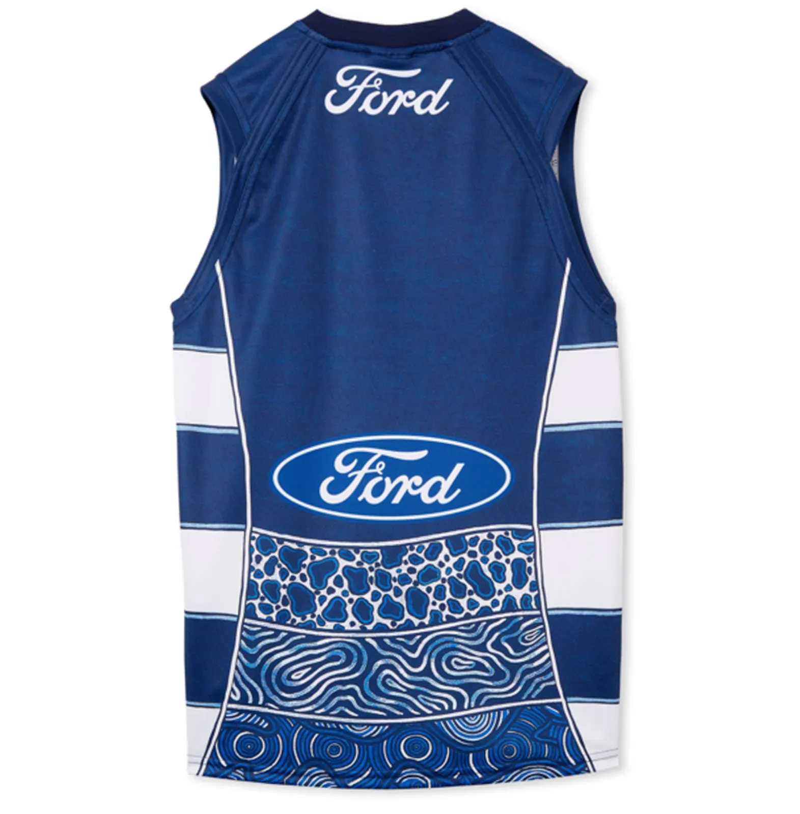 Geelong Cats 2024 Men's Indigenous Jersey AFL Guernsey by Cotton On