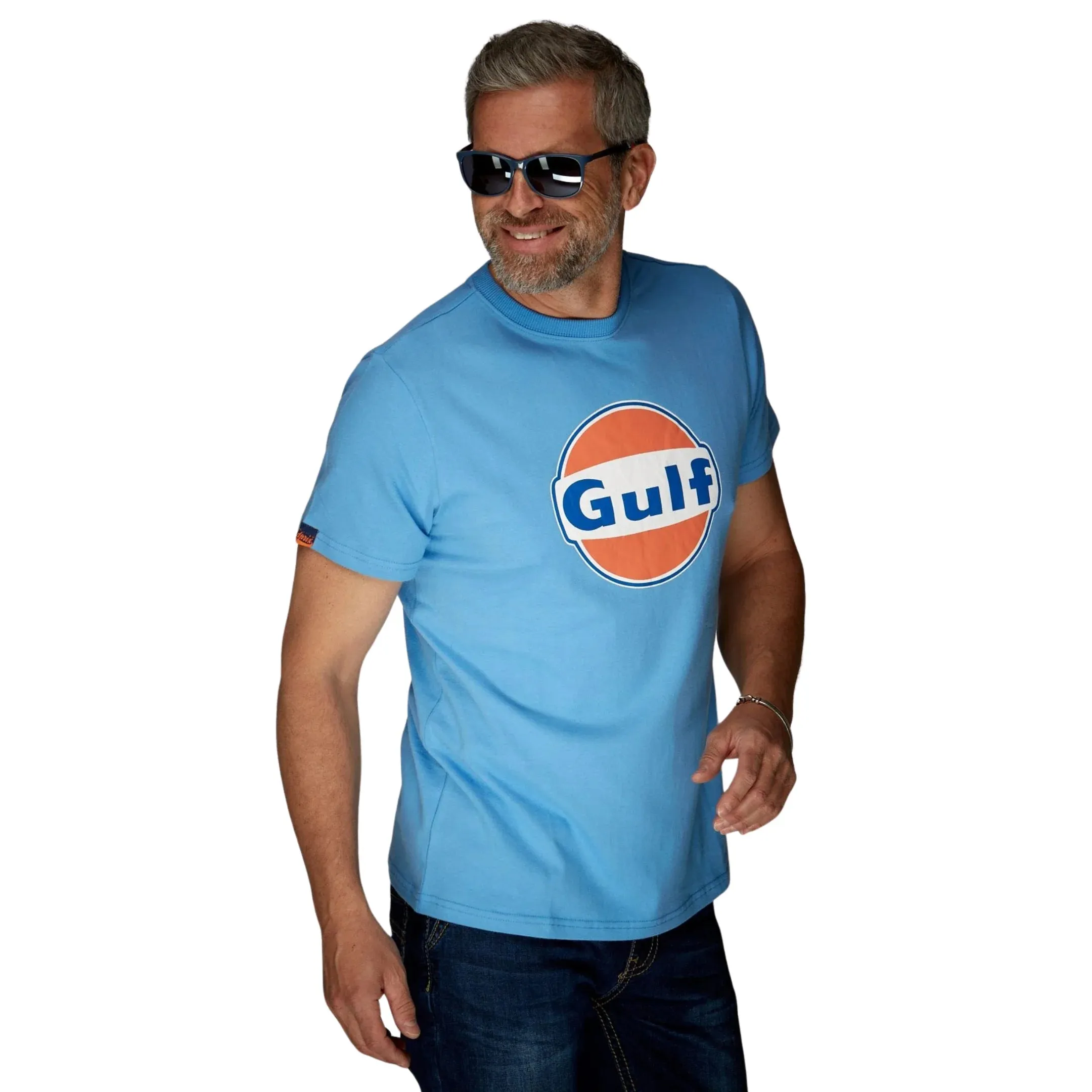 GrandPrix Originals Men's Gulf Classic T-Shirt - Blue/Navy