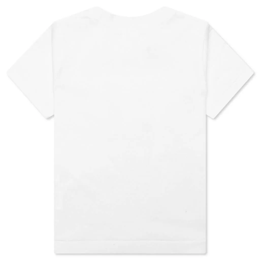 Kids Ape Head Tee - White