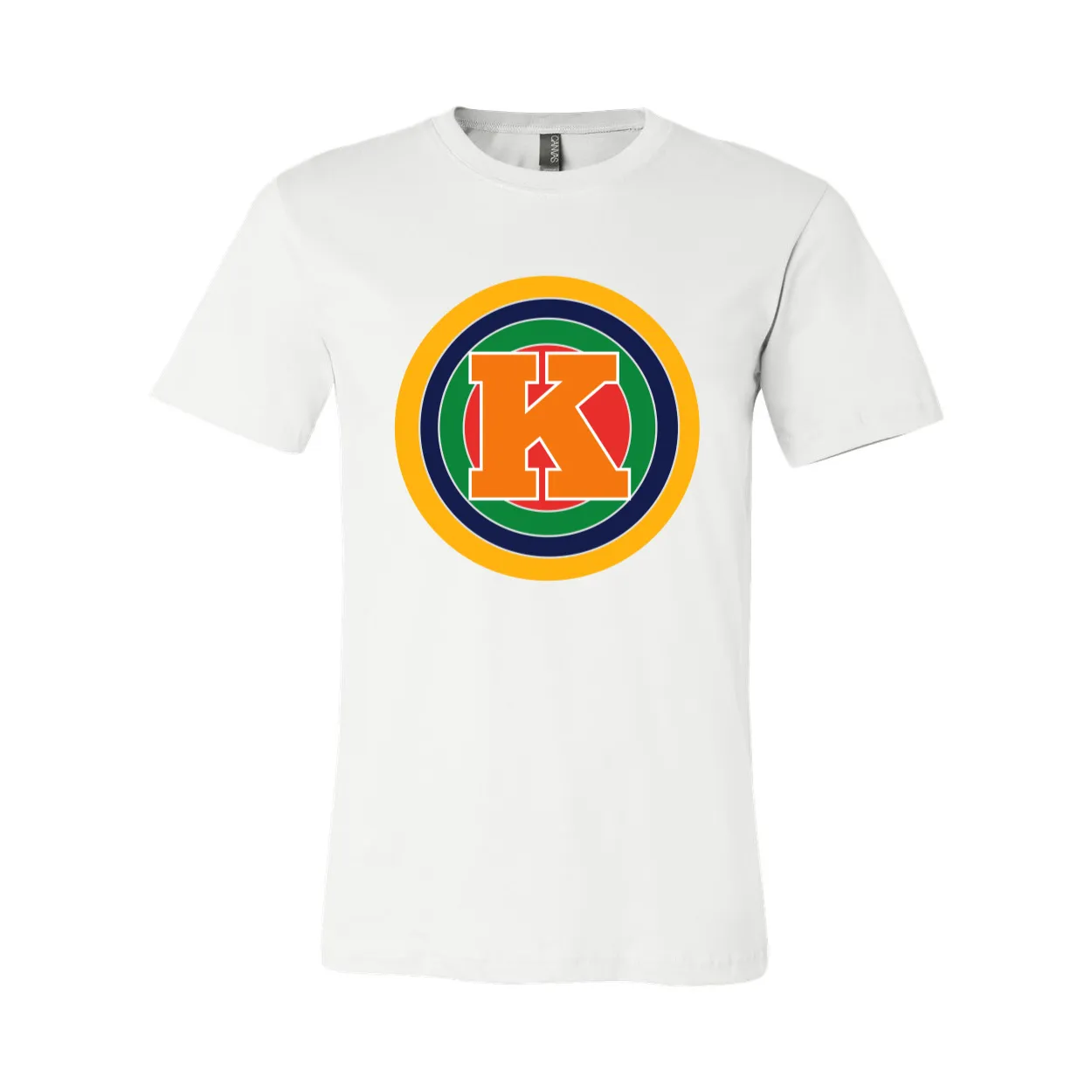 Kindergarten Primary Color Target T-Shirt