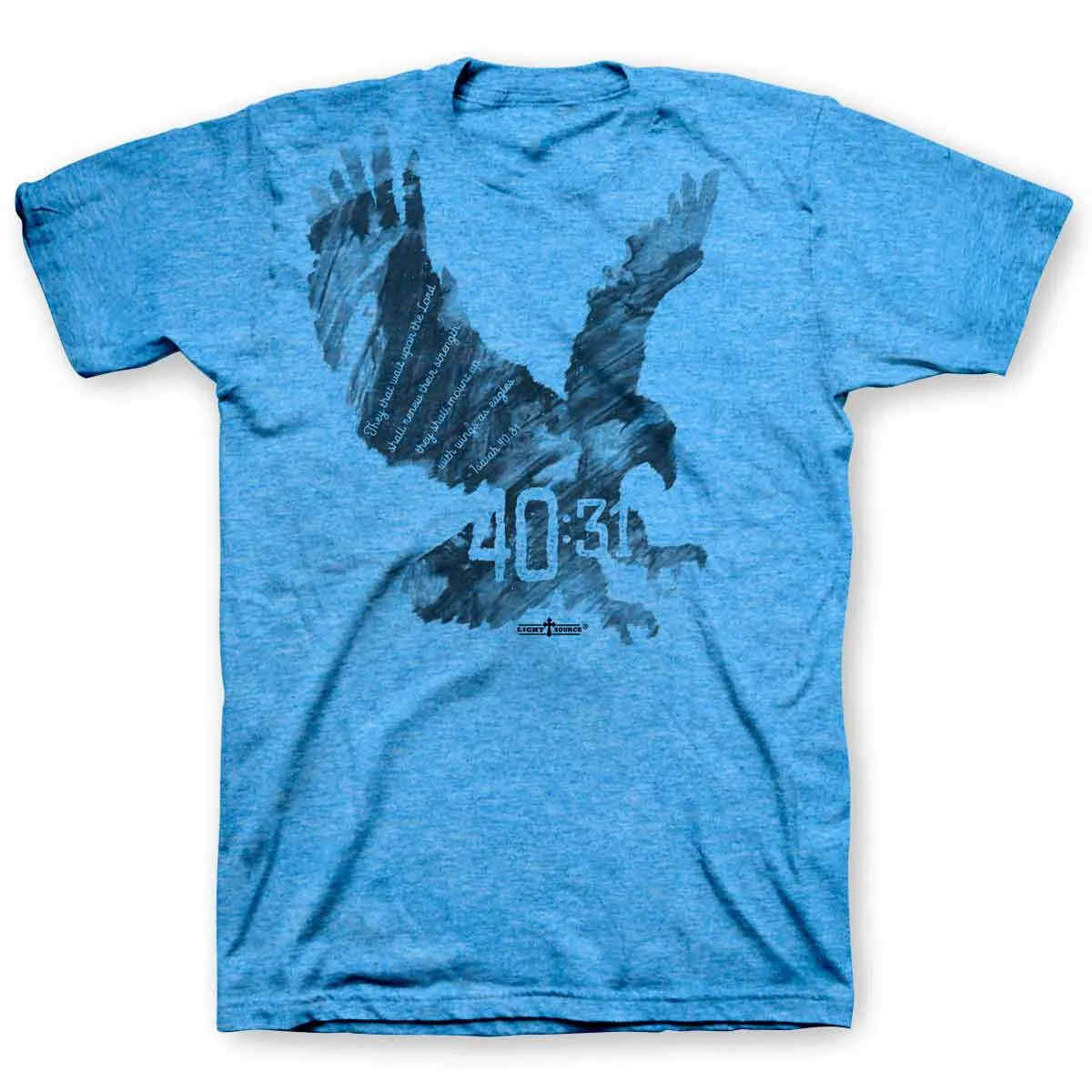 Light Source Mens T-Shirt Eagle