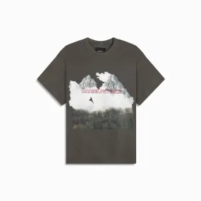 lone eagle tee / vintage black