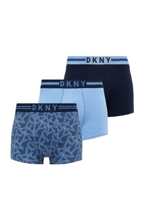 Mens DKNY Cotton Stretch Trunk (3 - Pack)