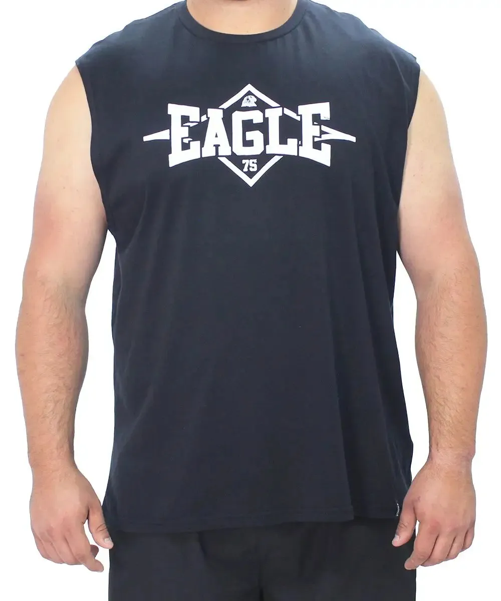 Mens Printed Eagle Vest