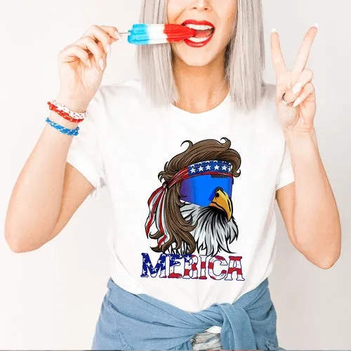 'Merica Mullet Eagle Unisex T-shirt