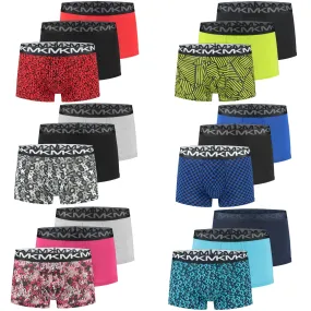 Michael Kors Mens Stylish SF Fashion 3-Pack Trunk Underwear