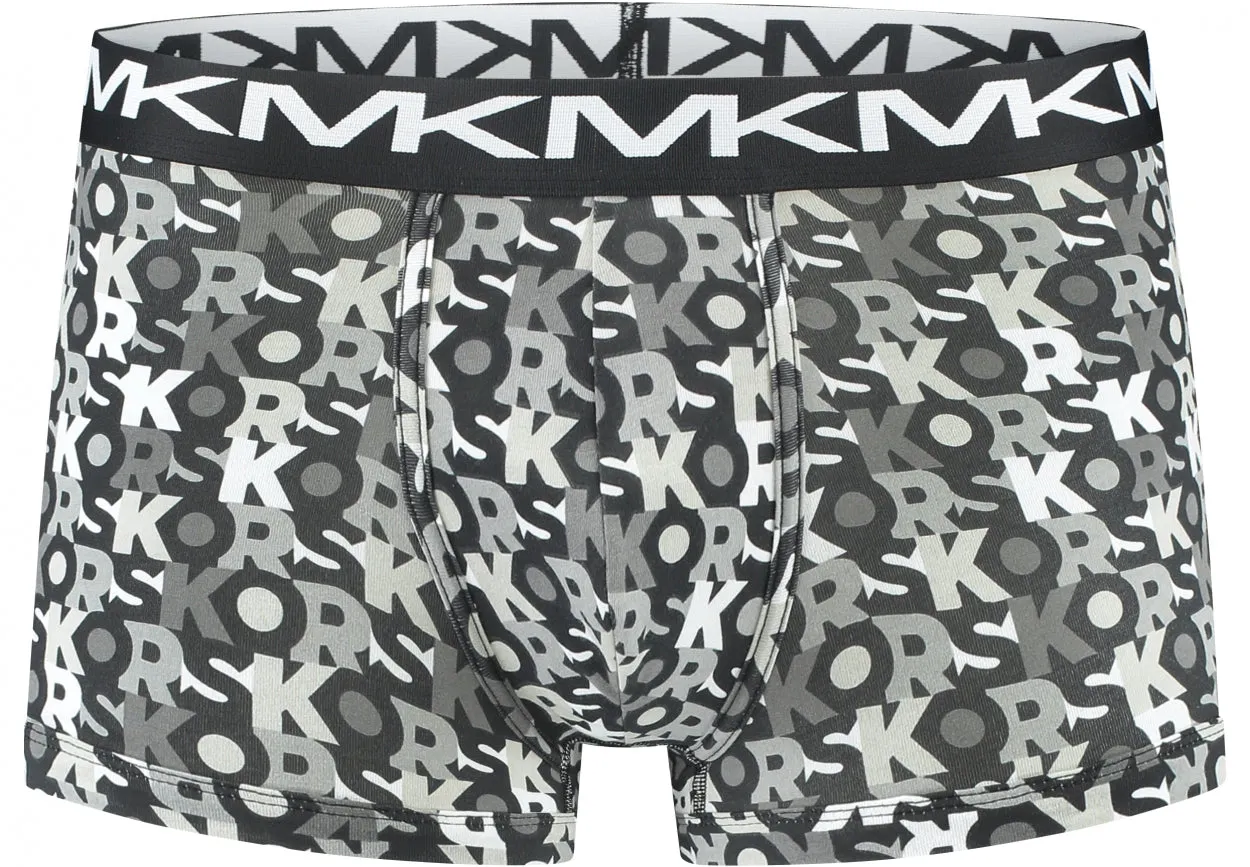 Michael Kors Mens Stylish SF Fashion 3-Pack Trunk Underwear