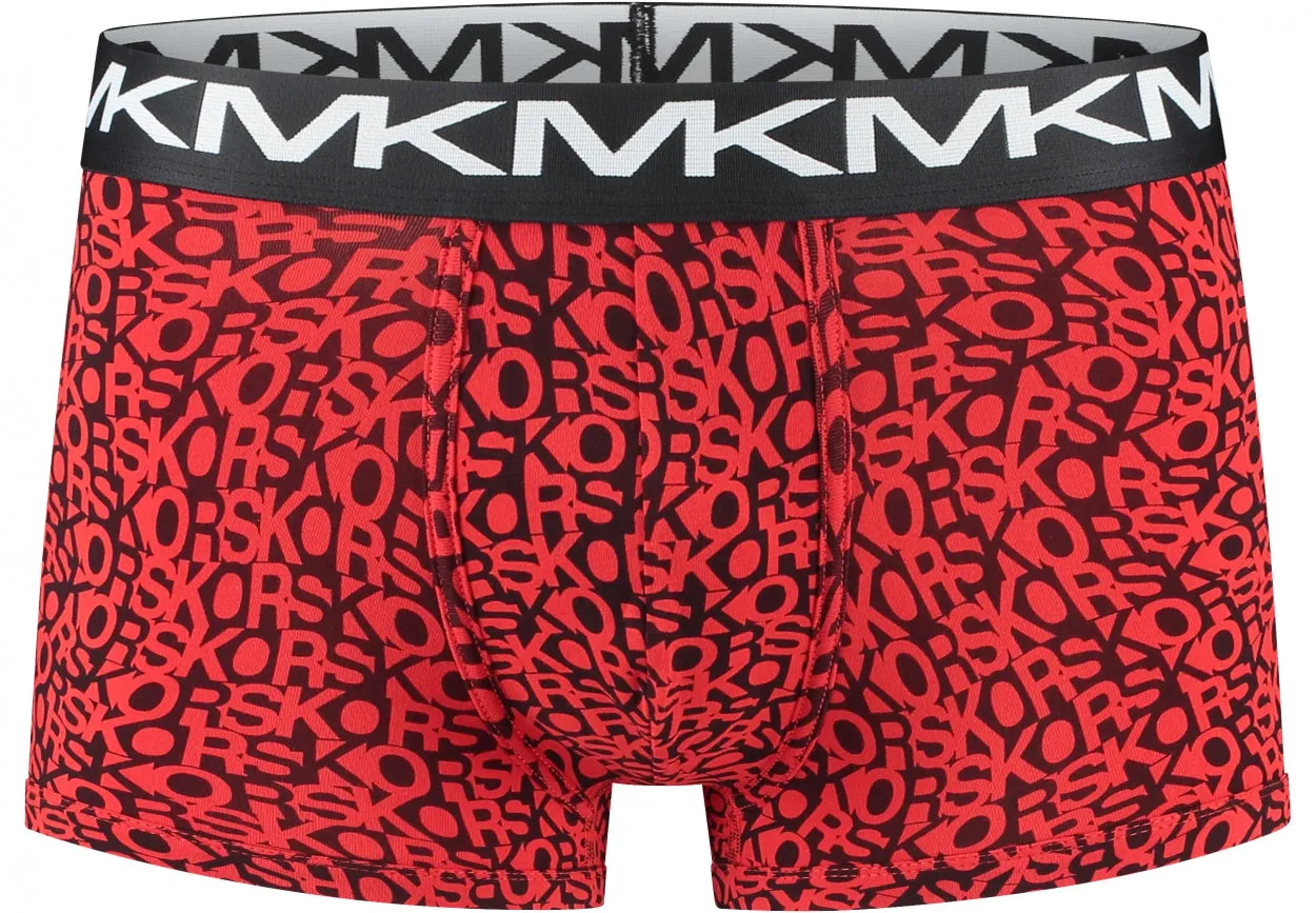 Michael Kors Mens Stylish SF Fashion 3-Pack Trunk Underwear