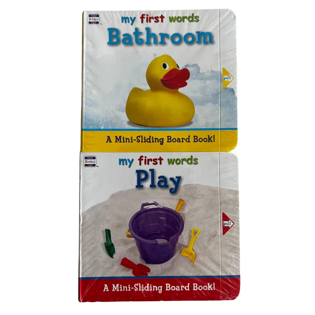 Mini Sliding Cards - My First Words