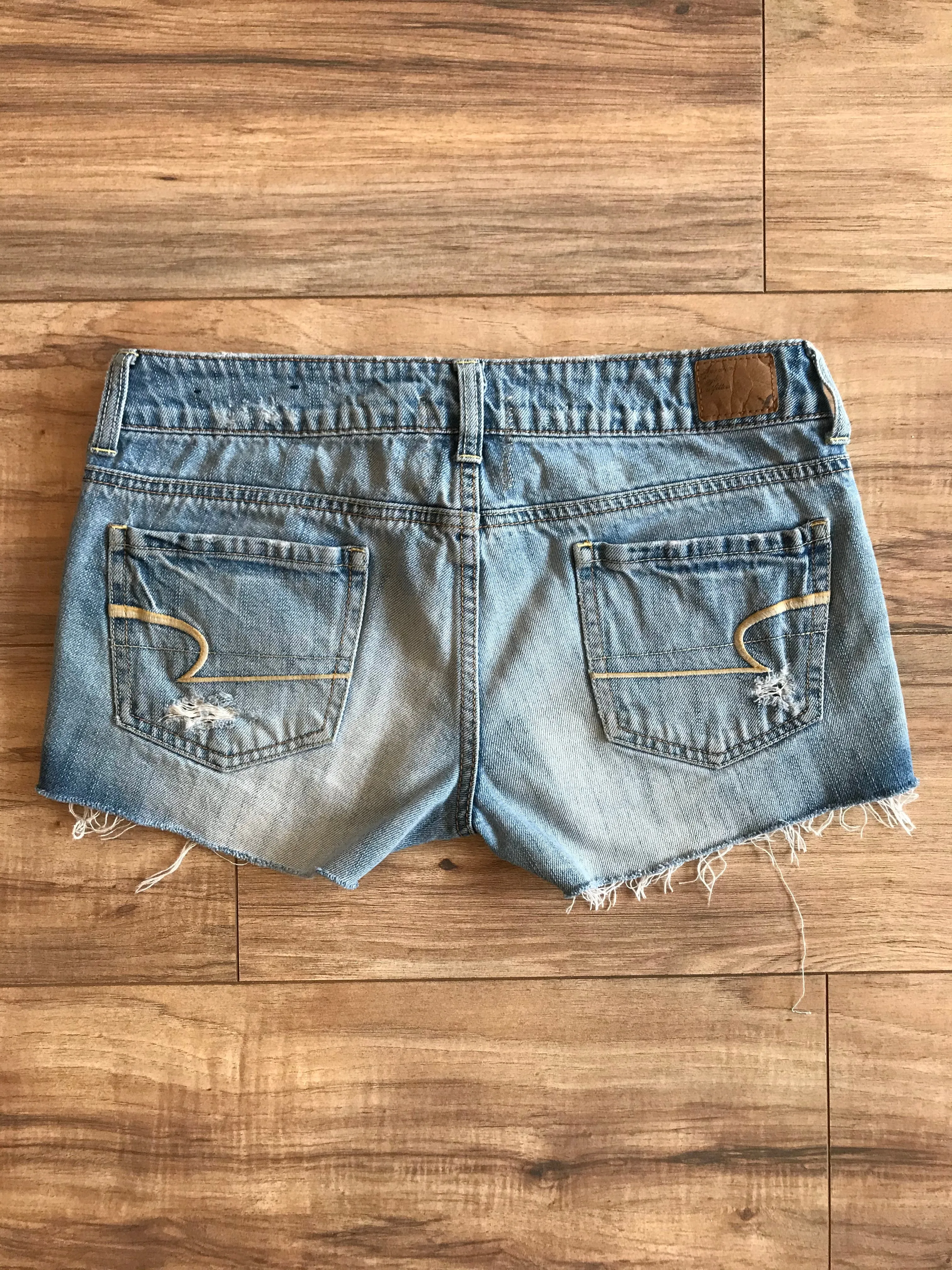 Mora Upcycled Denim Shorts