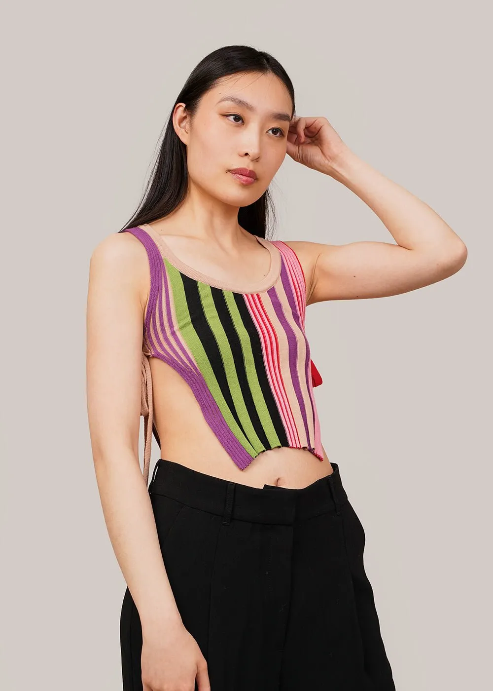 Multi Rib 6-Colours Top